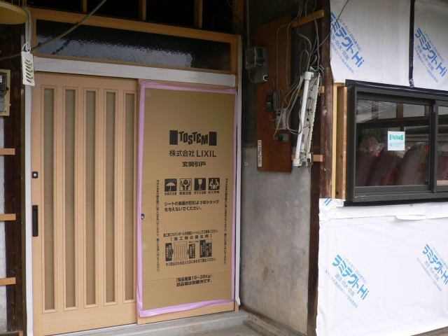 栃木小山　古民家再生オール電化玄関